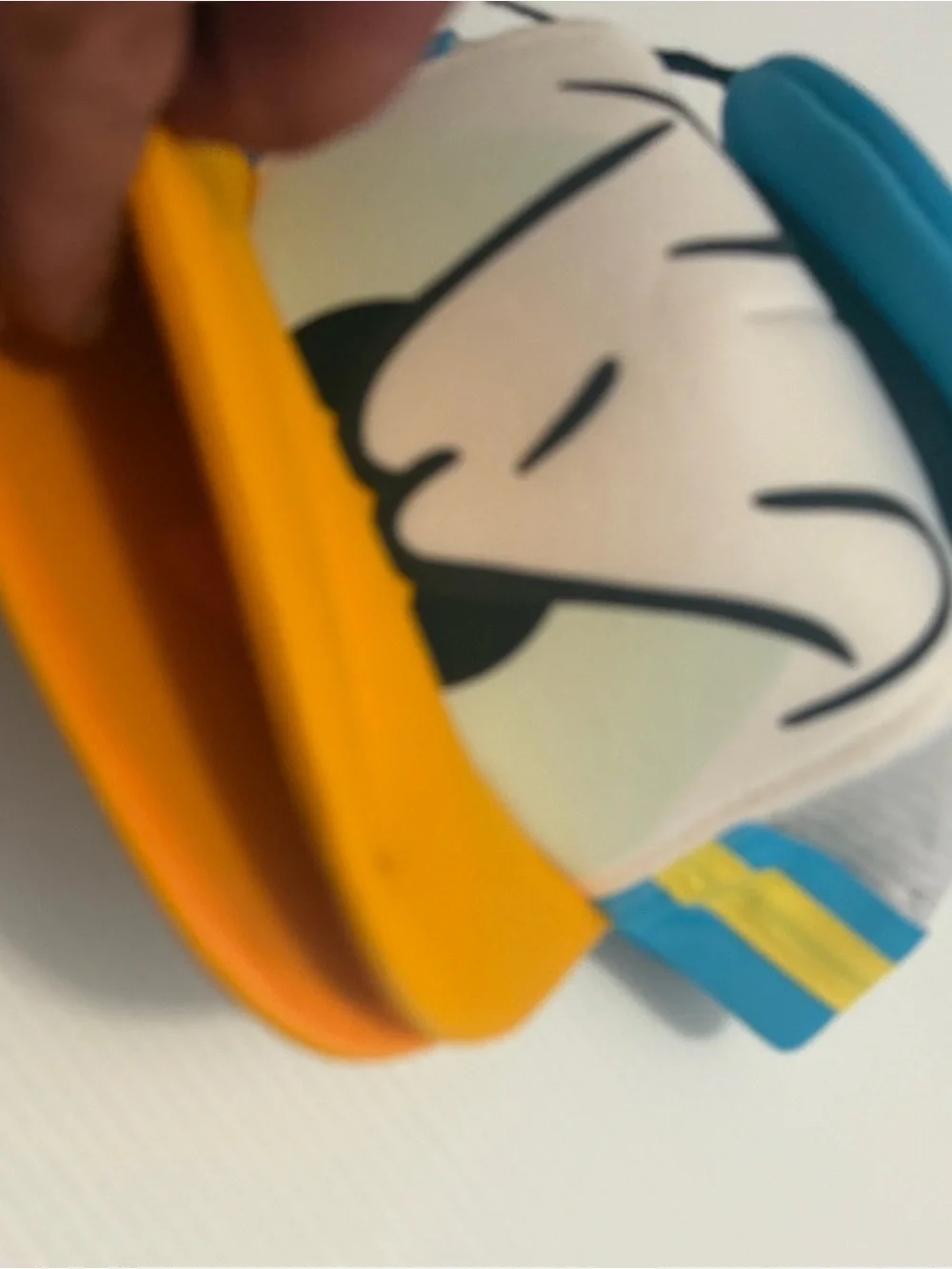 Disney Donald Duck Kids Foam Trucker Hat - Blue, White & Yellow